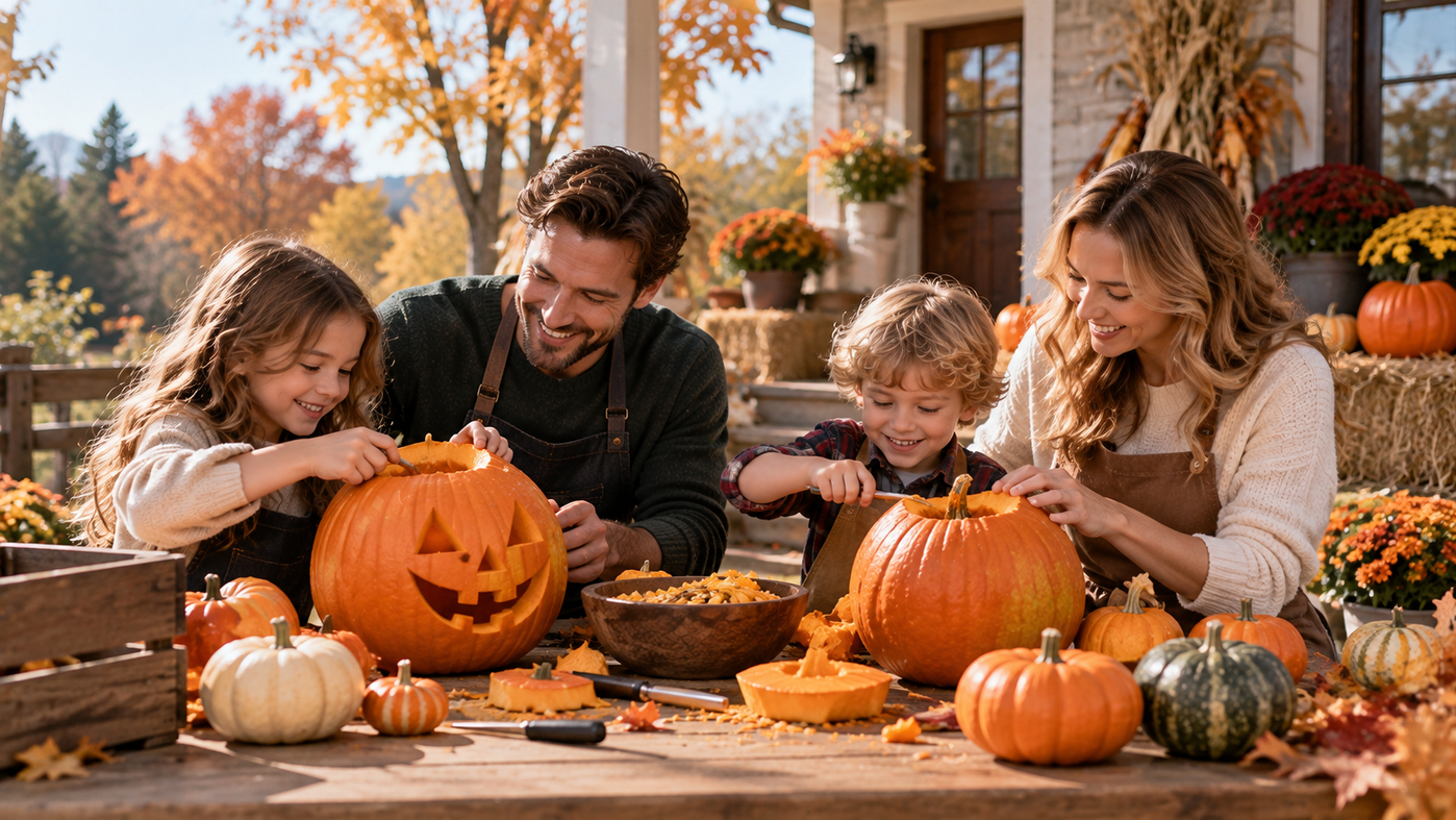 Cozy Family Pumpkin Carving Tradition.png